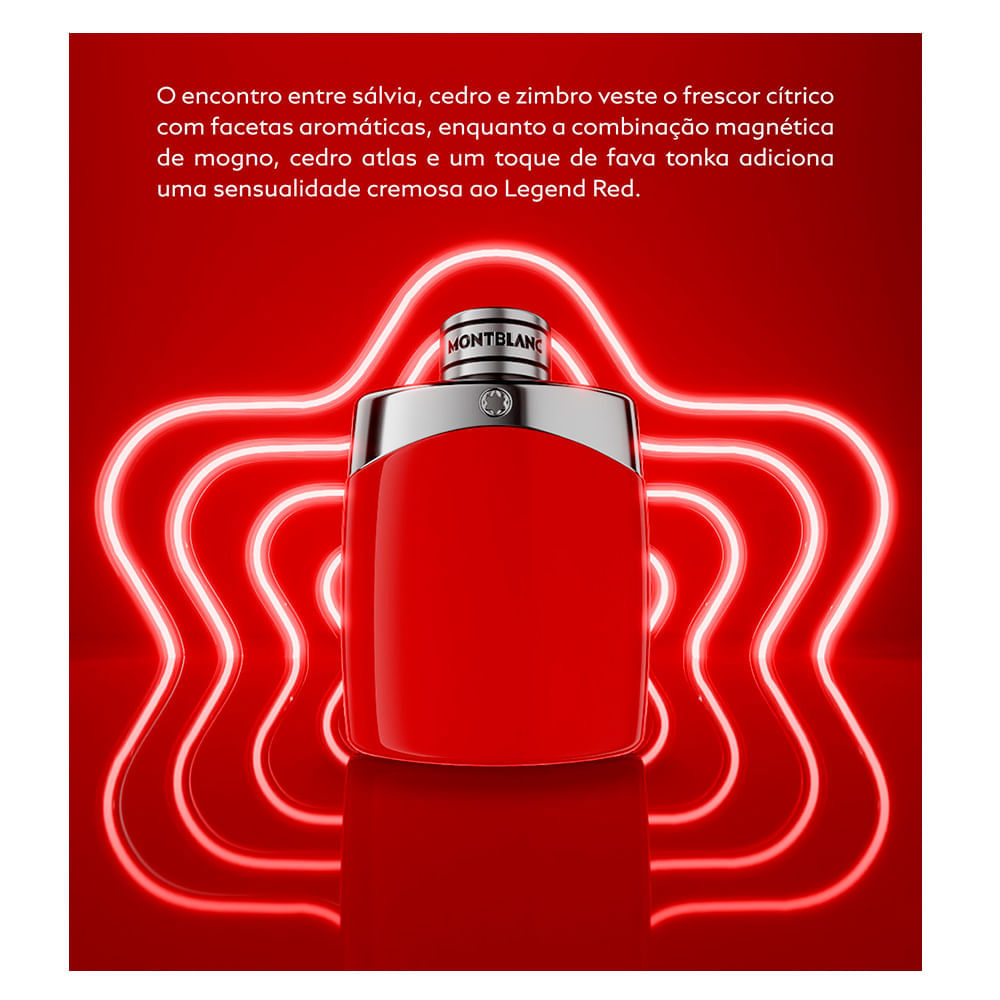 Miniatura Legend Red Montblanc – Perfume Masculino – Eau de Parfum 100ml