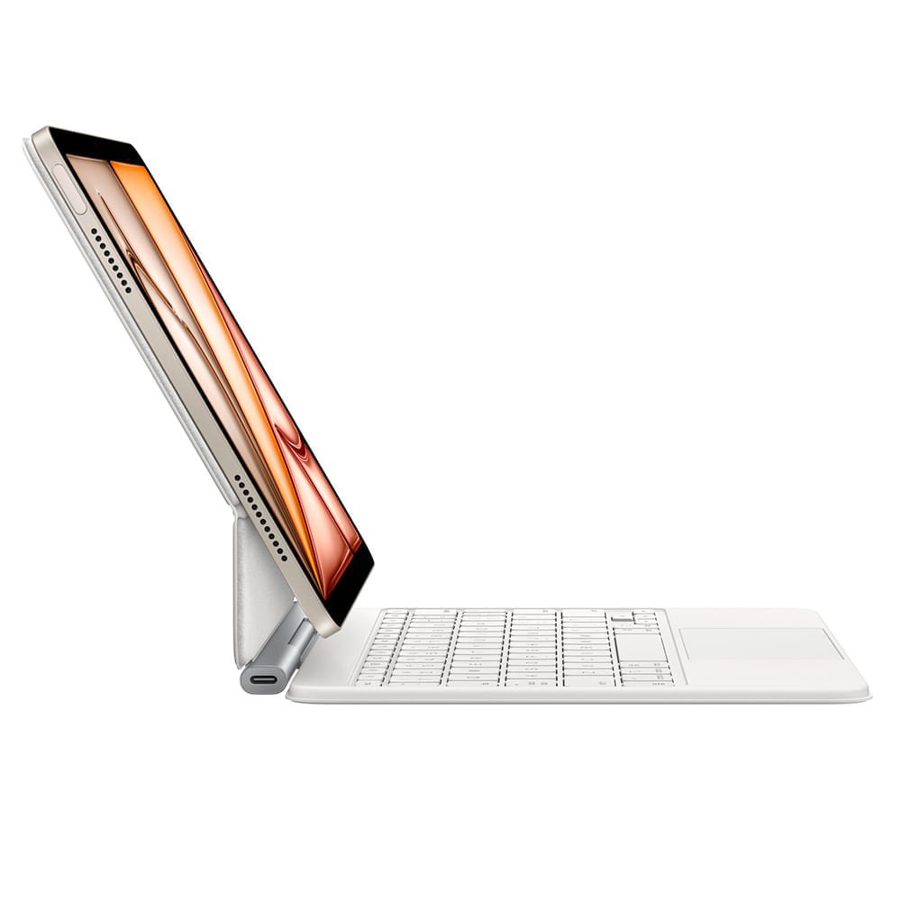 Miniatura Magic Keyboard Inglês (EUA) Branco - Apple - MDFV4BZ/A Bivolt