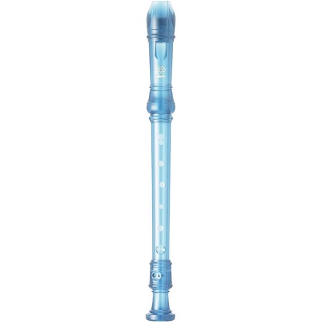 Miniatura Flauta Doce Soprano Germanica Em Dó Azul Yrs20Gb Yamaha