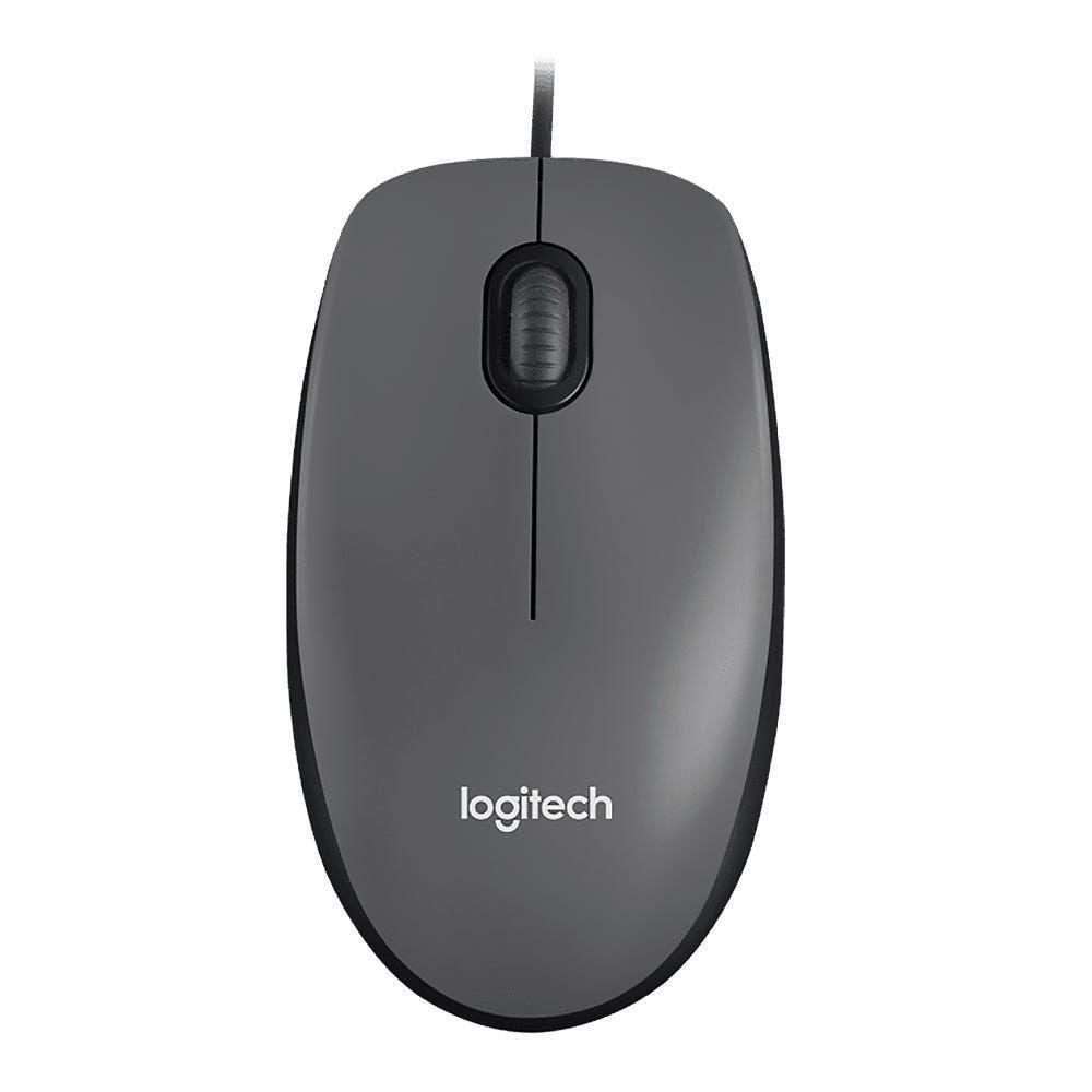 Miniatura Mouse Logitech M90 Preto Usb 910-004053-C