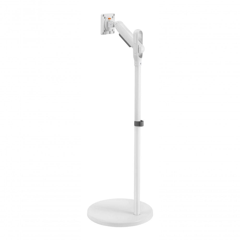 Miniatura Suporte Móvel Para Monitor E Tv Até 35 Com Regulagem De Inclinação Octoo Smart Up - Branco