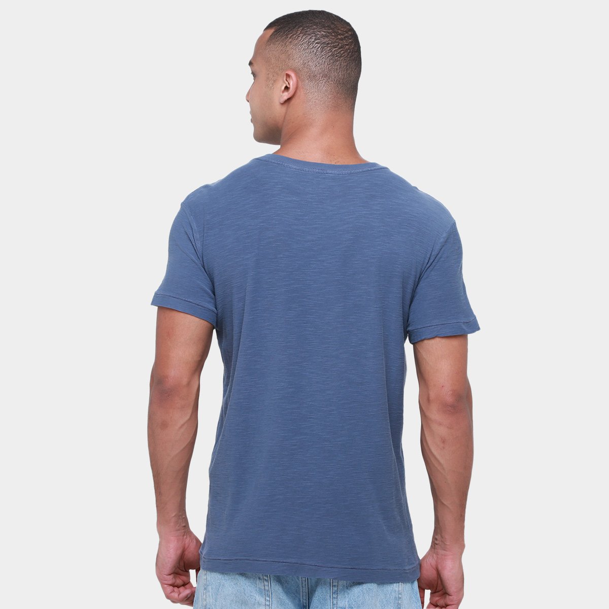 Miniatura Camiseta Osklen Rough Waterman Masculina Marinho - G