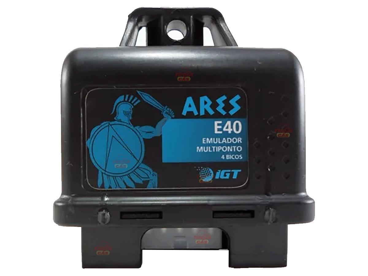 Miniatura Emulador Ares E40 4 Bicos Injetores Chicote Conectores Igt