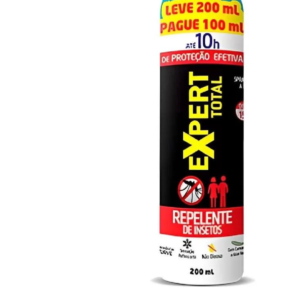 Miniatura Repelente Insetos Spray Expert 200ML até 10 Horas 63669 NUTRIEX