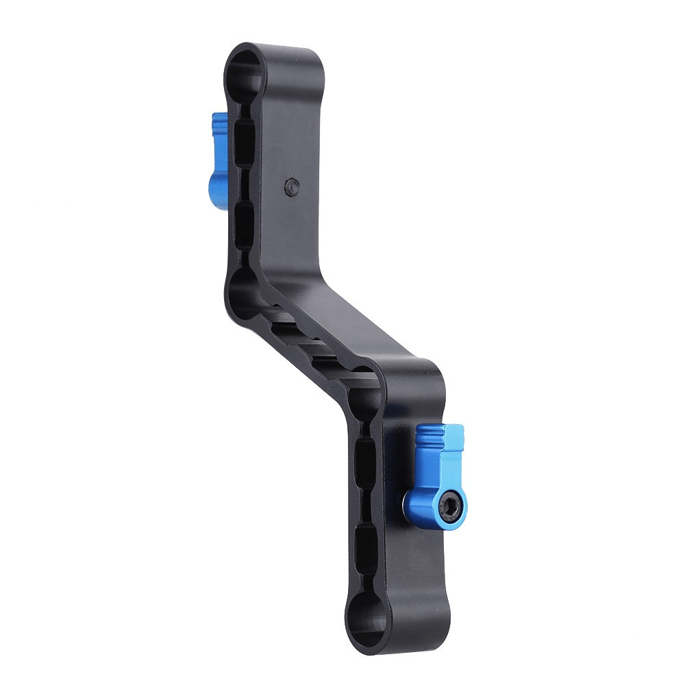 Miniatura Suporte Deslocamento Z-Shape FF-F1 para Hastes 15mm Shoulder Rig