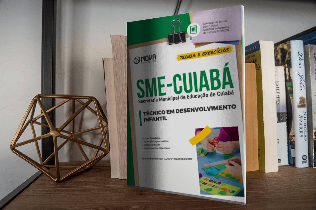Miniatura Apostila Sme Cuiabá 2024 Técnico Em Desenvolvimento Infantil