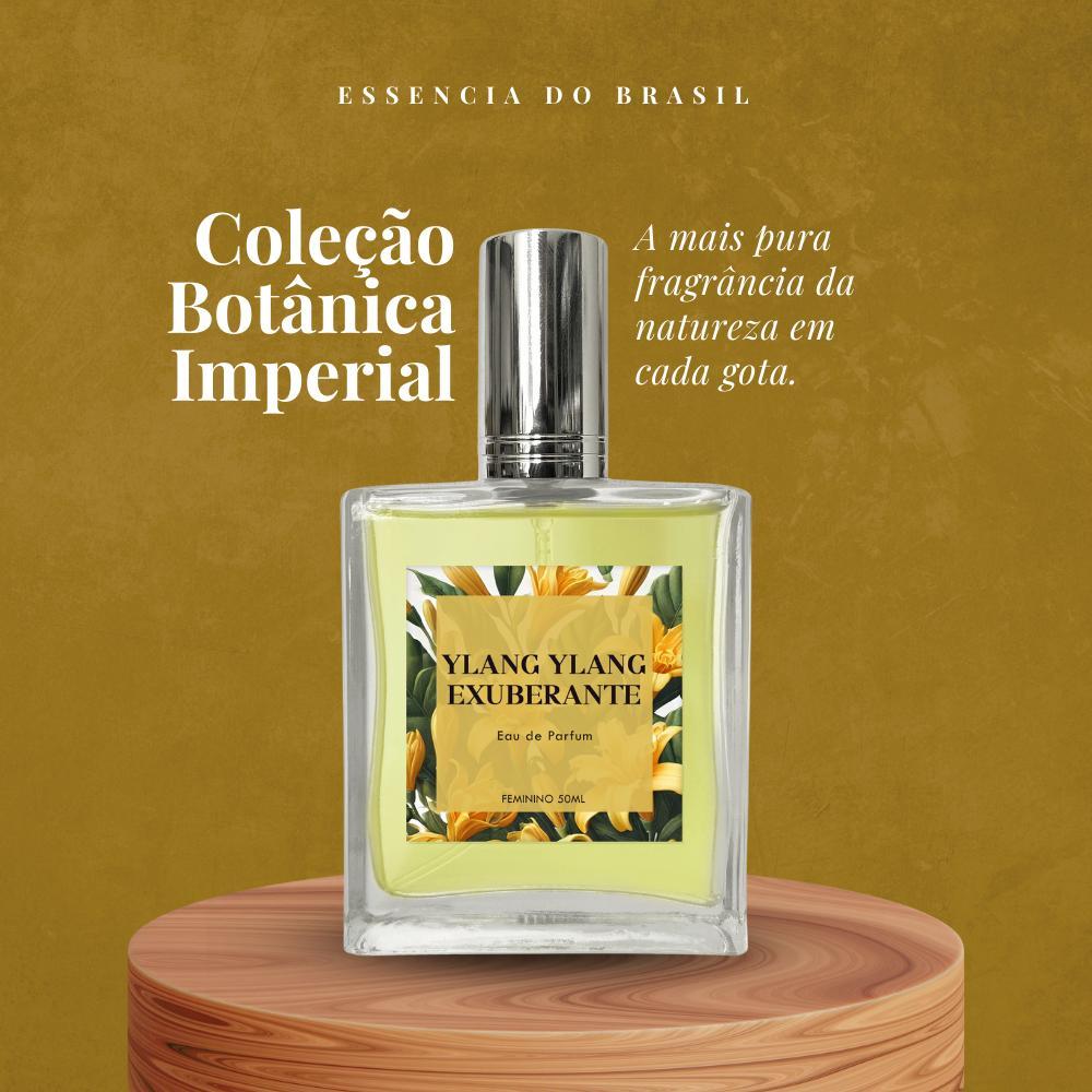 Miniatura Perfume Ylang Ylang Exuberante Mulher 50Ml + Óleo Essencial