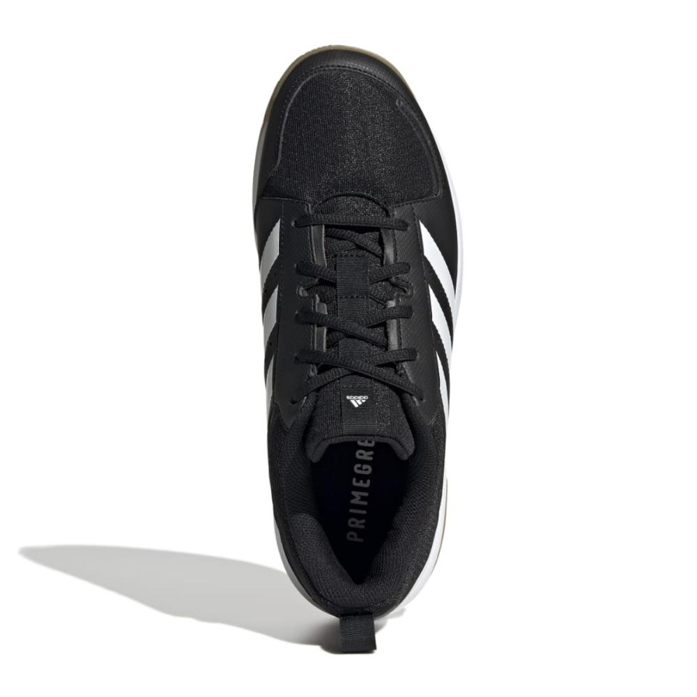 Miniatura Tênis Adidas Indoor Ligra 7 Masculino PRETO/BRANCO - 38