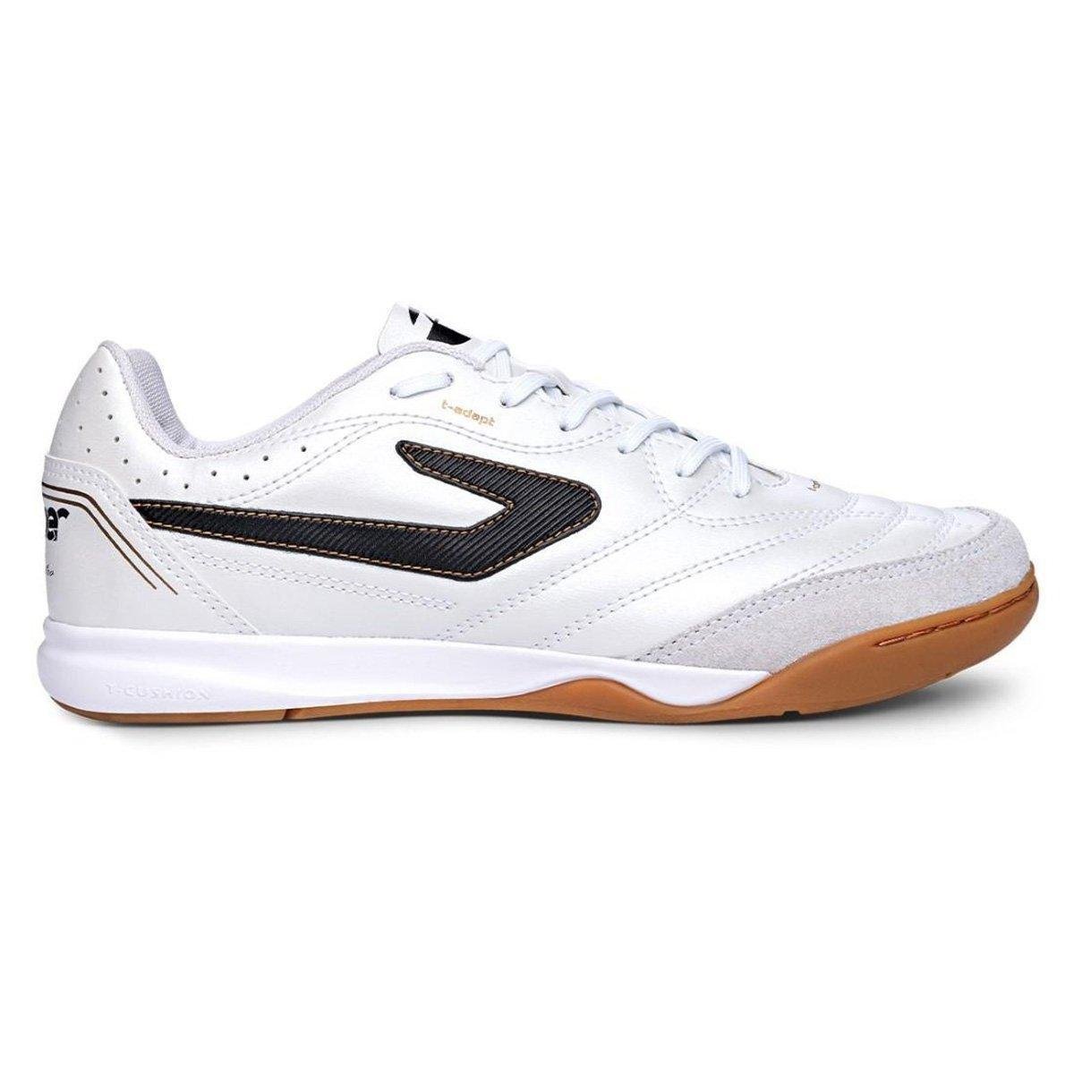 Miniatura Chuteira Futsal Topper Maestro Td IV Branco+Cinza - 37