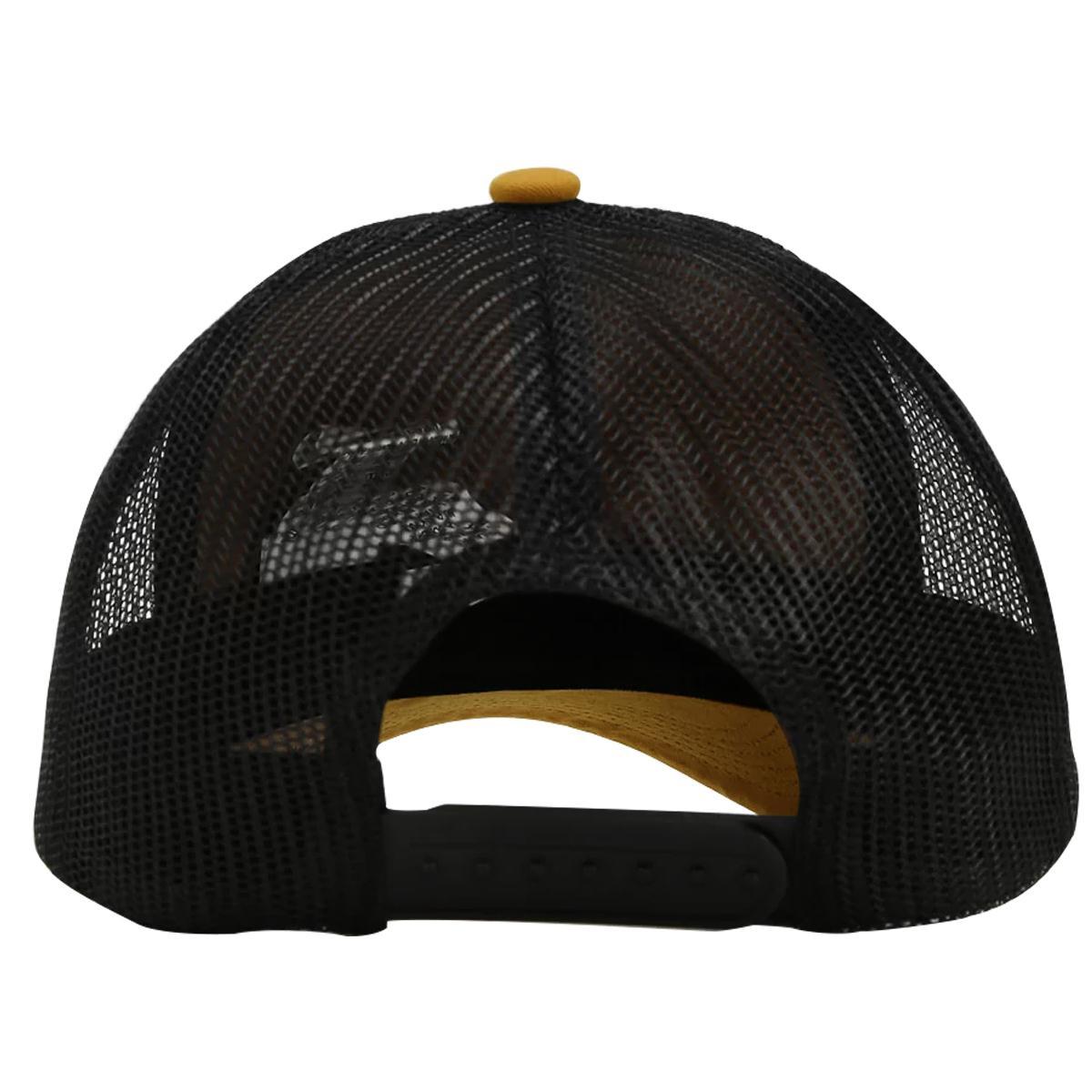 Miniatura Boné Oakley Metal Ellipse Trucker Hat Amarelo