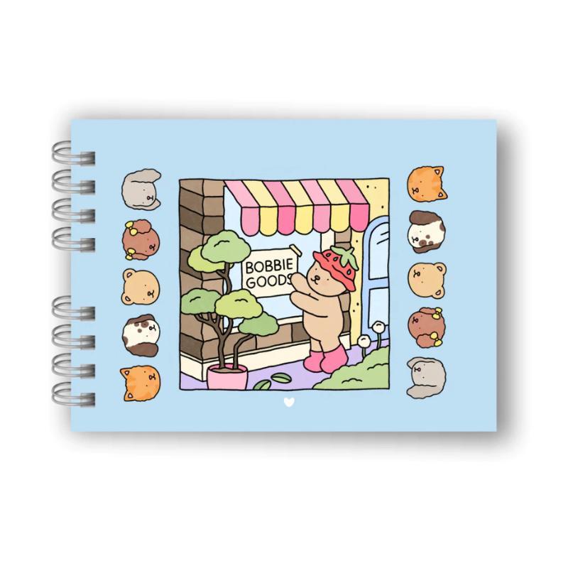 Miniatura Livro Colorir Bobbie Goods 50 Páginas Bob Gods Capa Dura Cor