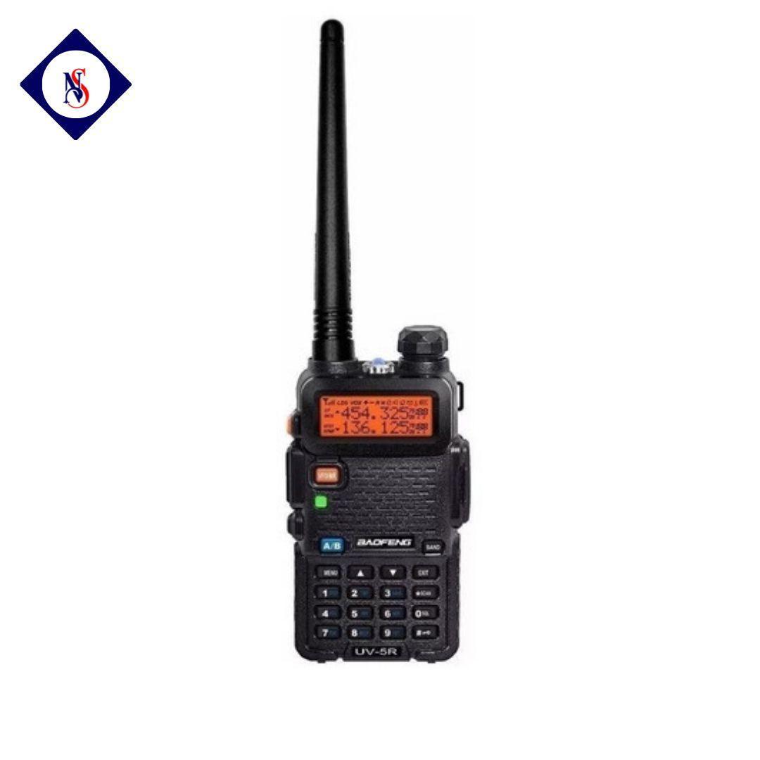 Miniatura Rádio Ht Dual Band Uhf Mais Vhf Baofeng Uv-5R Portátil