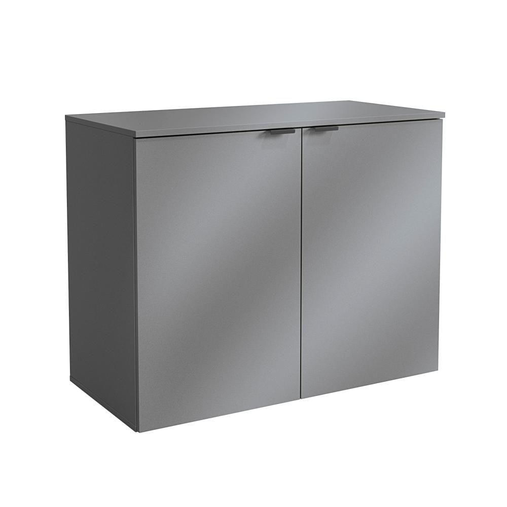 Miniatura Armário Baixo Kappesberg 2 Portas Office Platinum 91cm