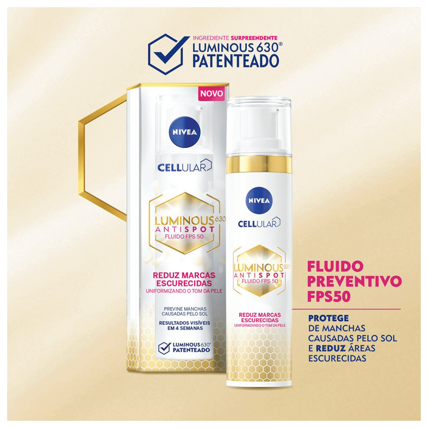 NIVEA Cellular Luminous 630 Antispot FPS 50 - Fluido 40ml