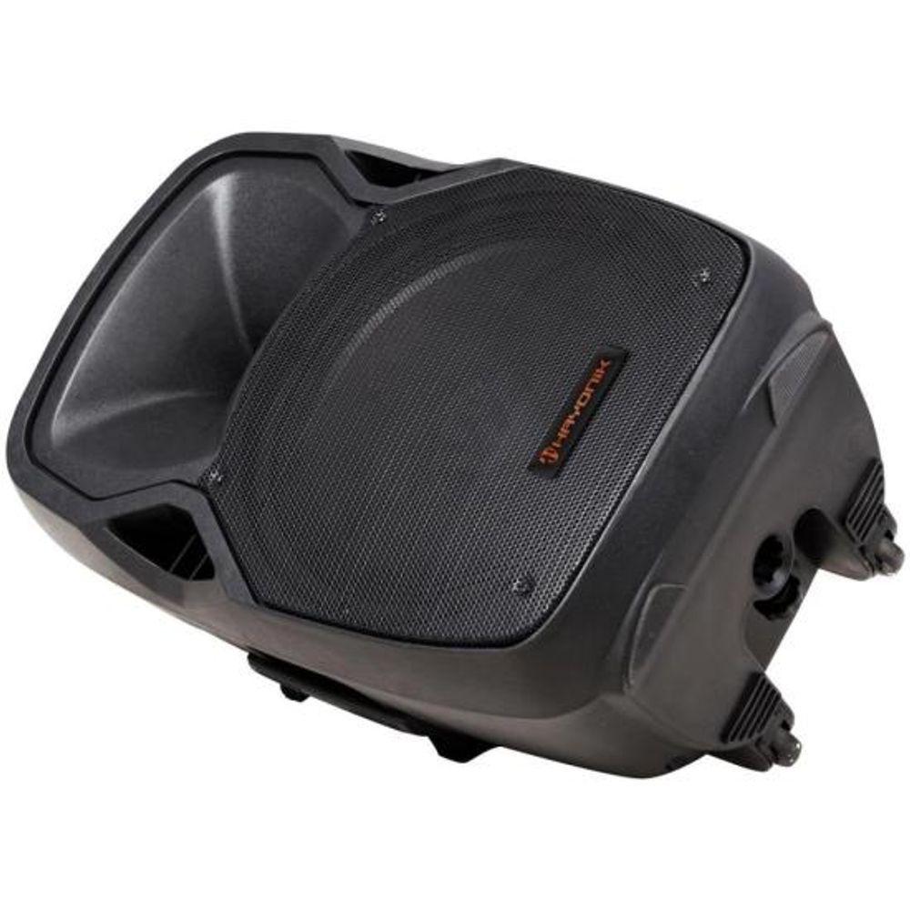 Caixa Acústica Hayonik Cpa 15600l Ativa 600w Bluetooth Preta