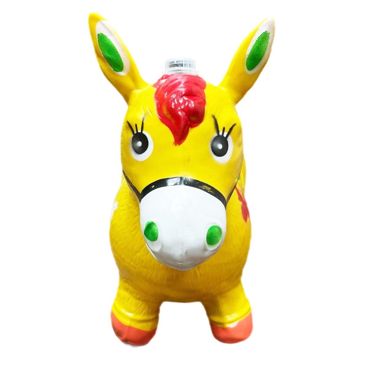 Miniatura Cavalinho Upa Upa Pula Pula Com Musica Pocoto Burro Infantil