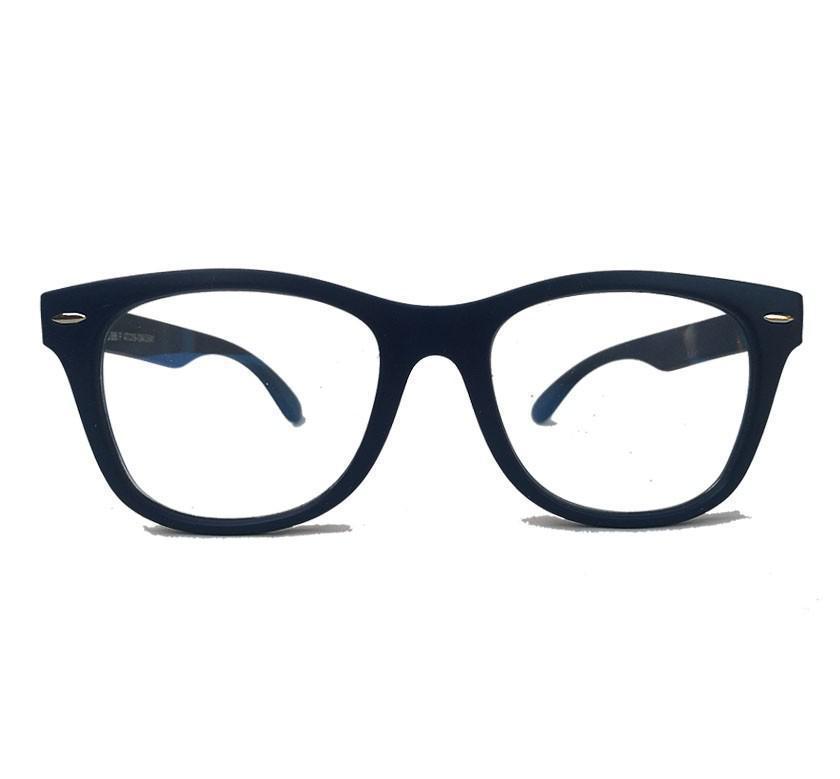 Miniatura Oculos De Grau Infantil Inquebrável Silicone Wayfarer Azul Azul - Óculos - Retangular - Silicone - Grau