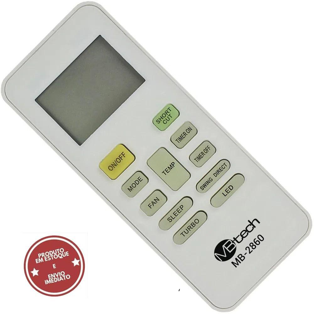 Miniatura Controle Remoto Para Springer Midea Carrier 42Lvca022515Lc