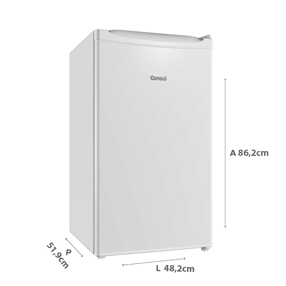Miniatura Frigobar Consul 117 litros com Gaveta Multiuso 110V