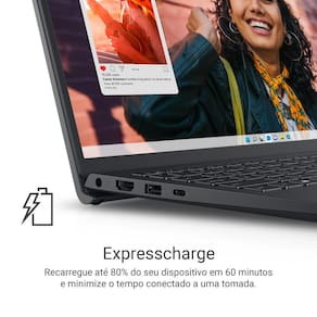 Miniatura Notebook Dell Inspiron I15-I1300-A80P Intel Core i7 Tela15,6” Full HD 120Hz 16GB DDR4 1TB SSD Preto