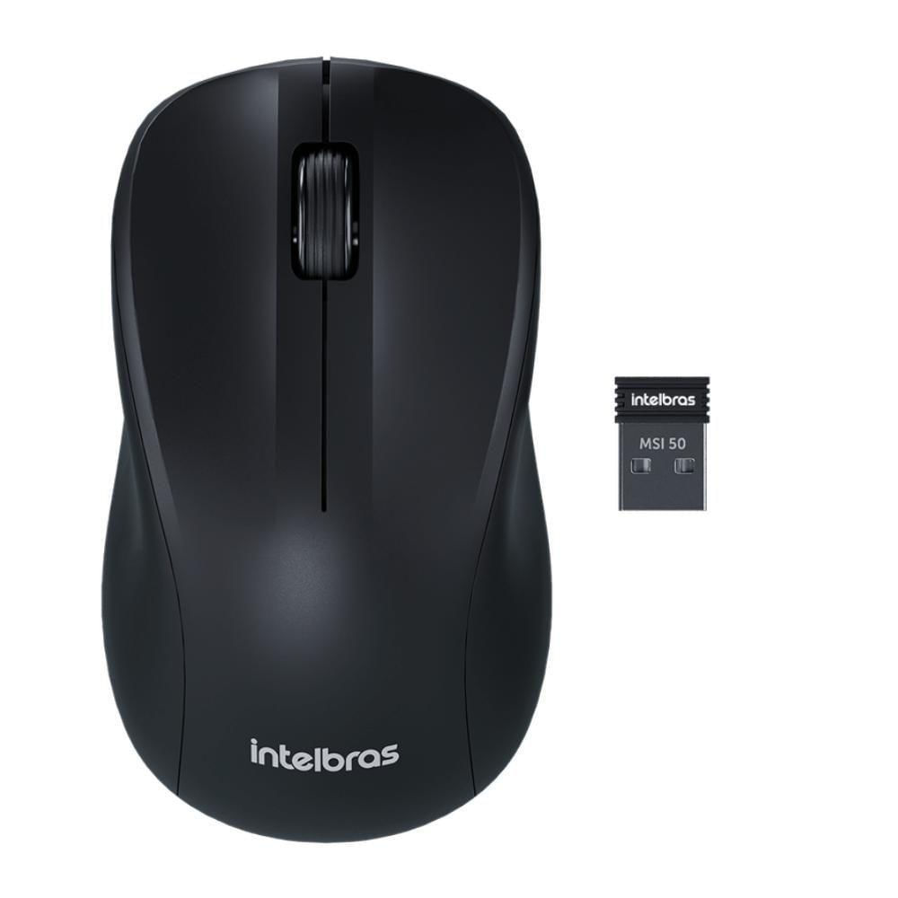 Miniatura Combo Teclado E Mouse Intelbras Csi50 Sem Fio