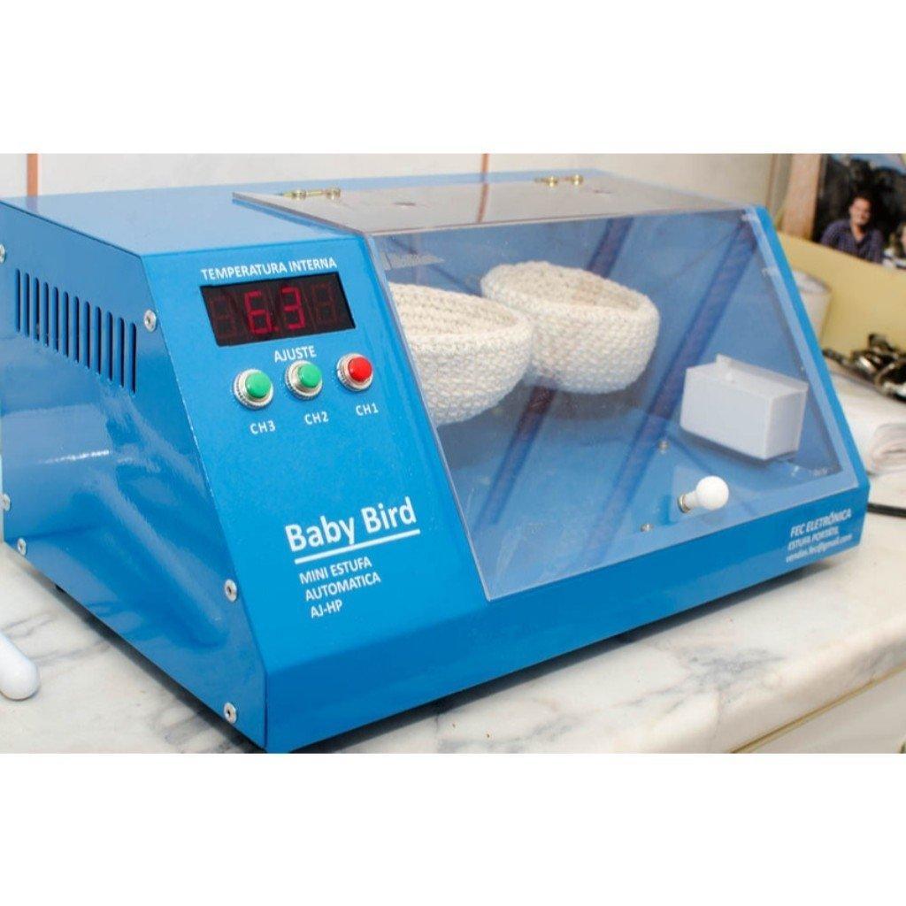 Miniatura Estufa Portatil Para Passaros E Aves Baby Bird Bivolt