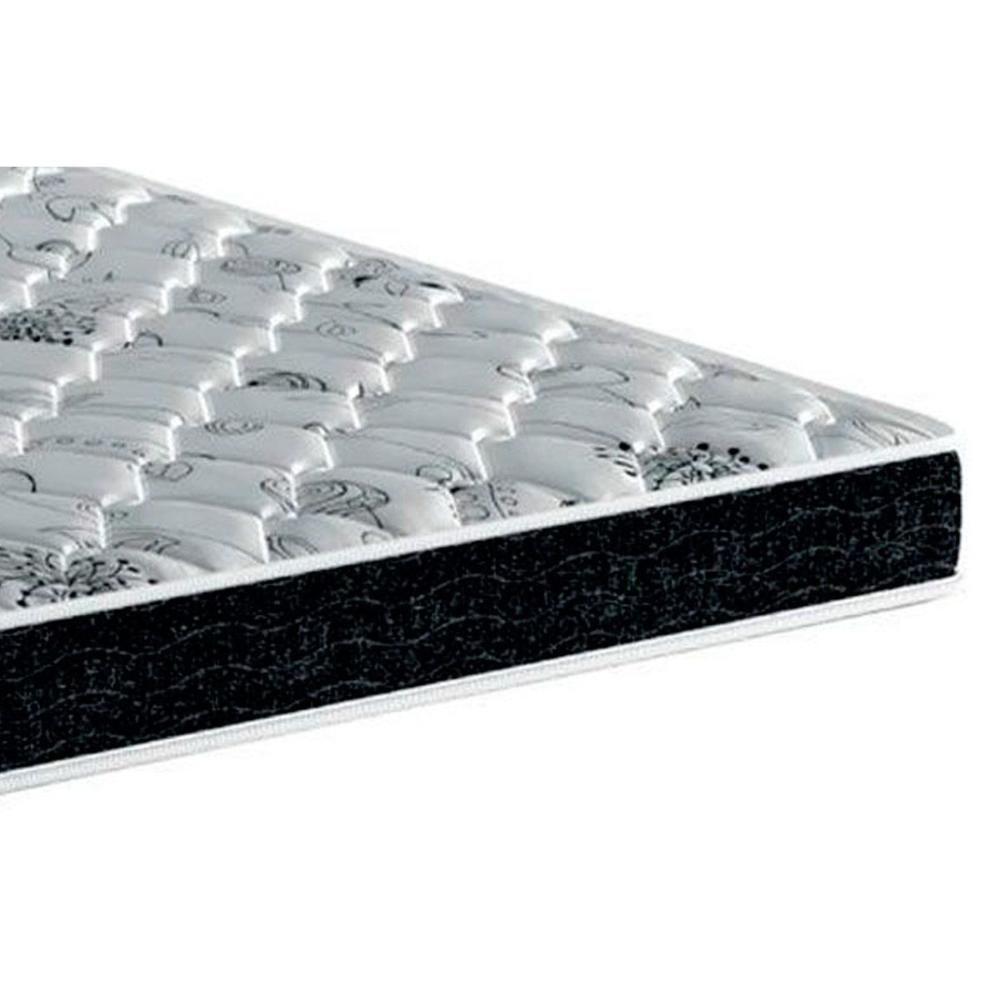 Miniatura Cama Box Baú Queen Colchão Ortopédico Probel D45/Ep Advanced Tech2000+Base Black(158X198)