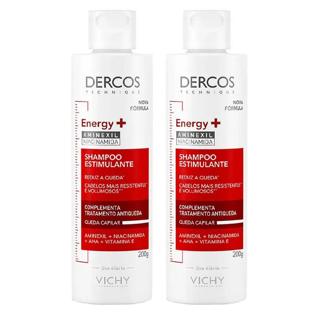 Miniatura Vichy Dercos Energy+ Shampoo Estimulante Kit com 2 unidades Kit