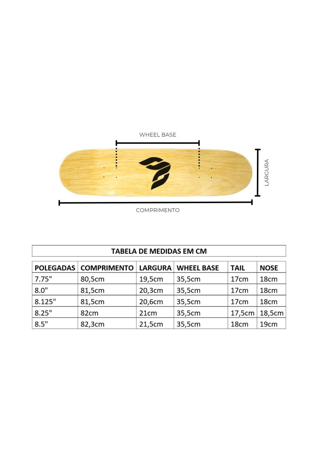 Miniatura Skate Montado Cisco Maple Canadense Importado 7.75 Ao 8.5