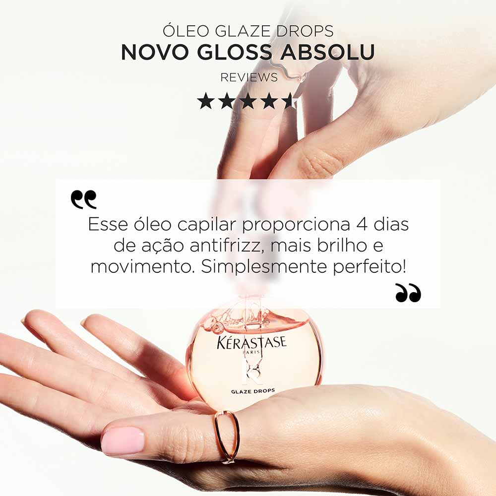 Óleo Capilar Gloss Absolu Kérastase Glaze 45ml