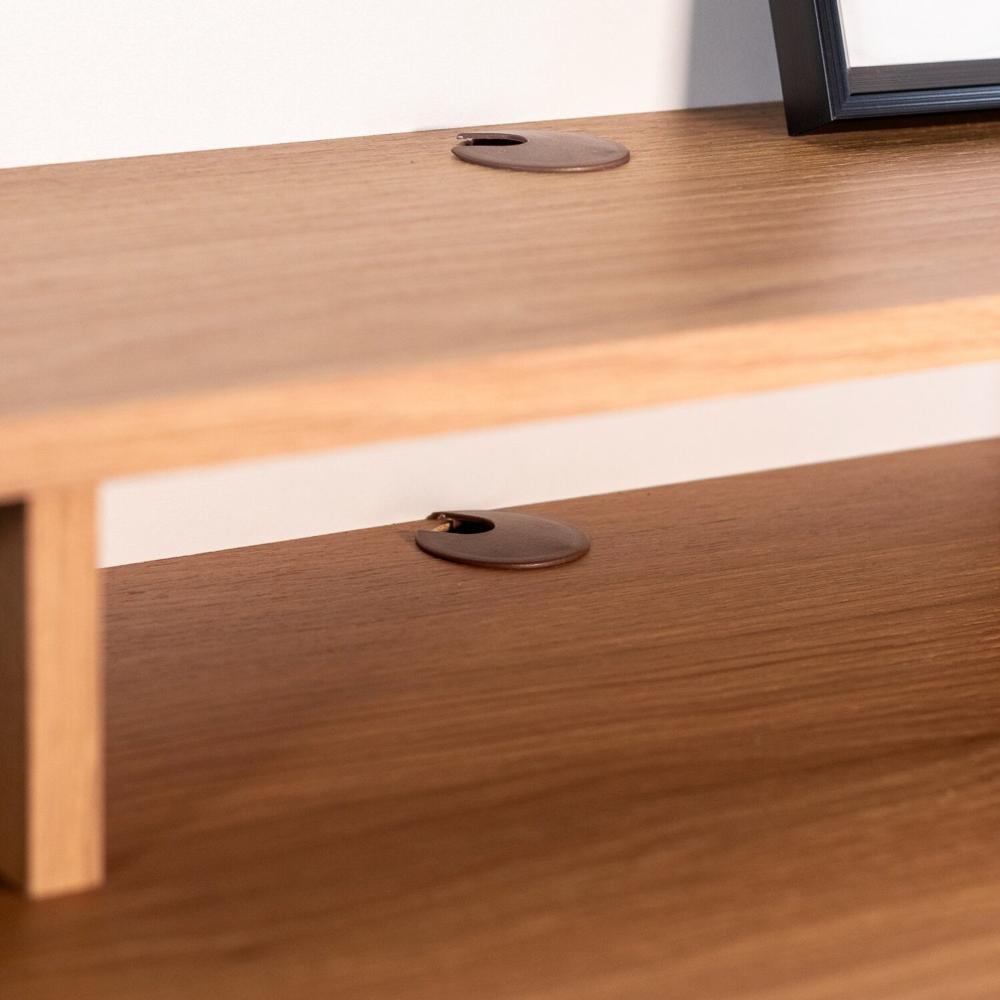 Escrivaninha 2 Gavetas 128cm Home Office Flexus Branco