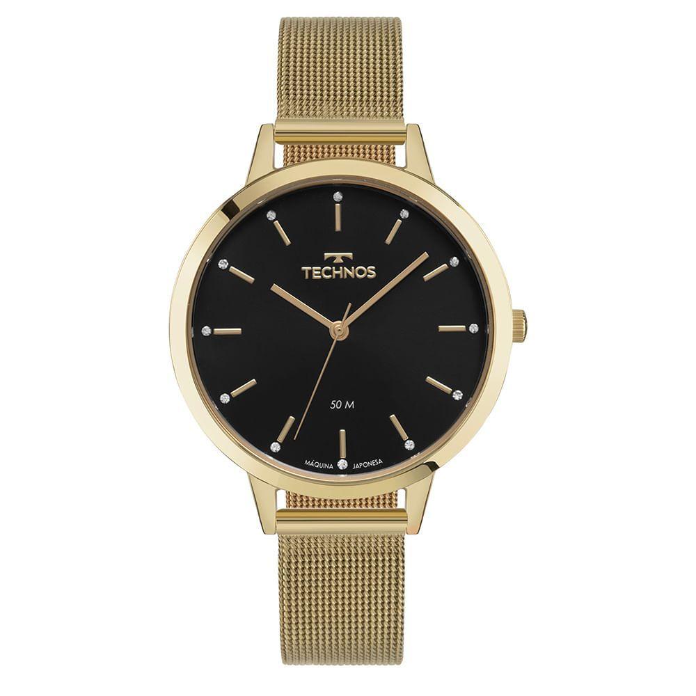 Miniatura Relógio Technos Feminino Dress Dourado - 2035nba-1p