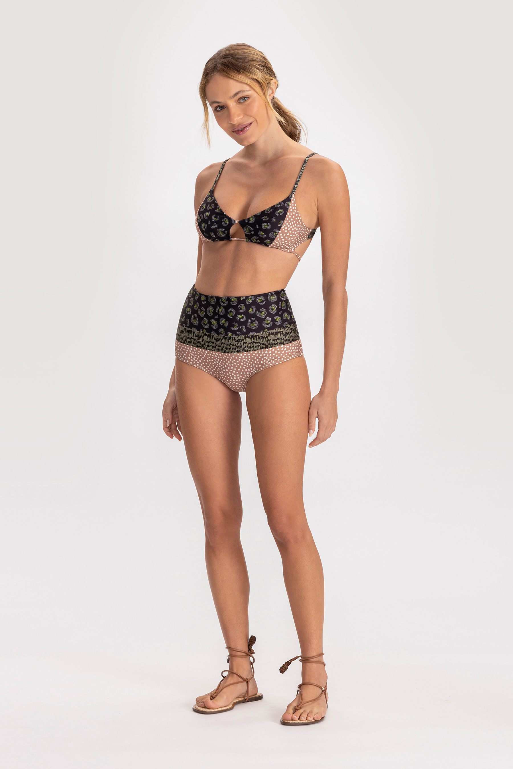 Miniatura Top Hyper Tie Roots -  - LIVE! Estampado - M