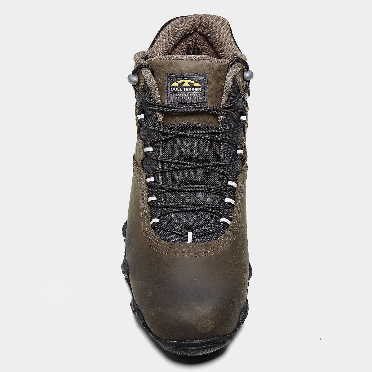 Miniatura Bota Couro Bull Terrier Axis Masculina Marrom Escuro - 43