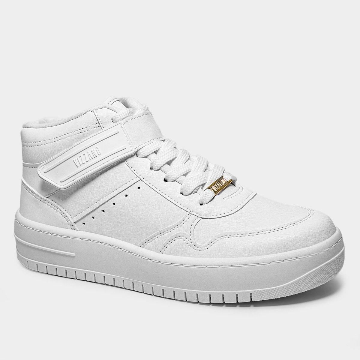 Miniatura Tênis Vizzano Cano Médio Feminino Branco - 36