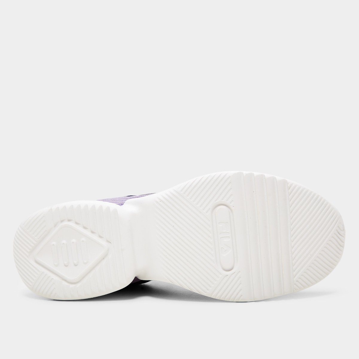 Miniatura Tênis Infantil Fila Split Marinho+Roxo - 27
