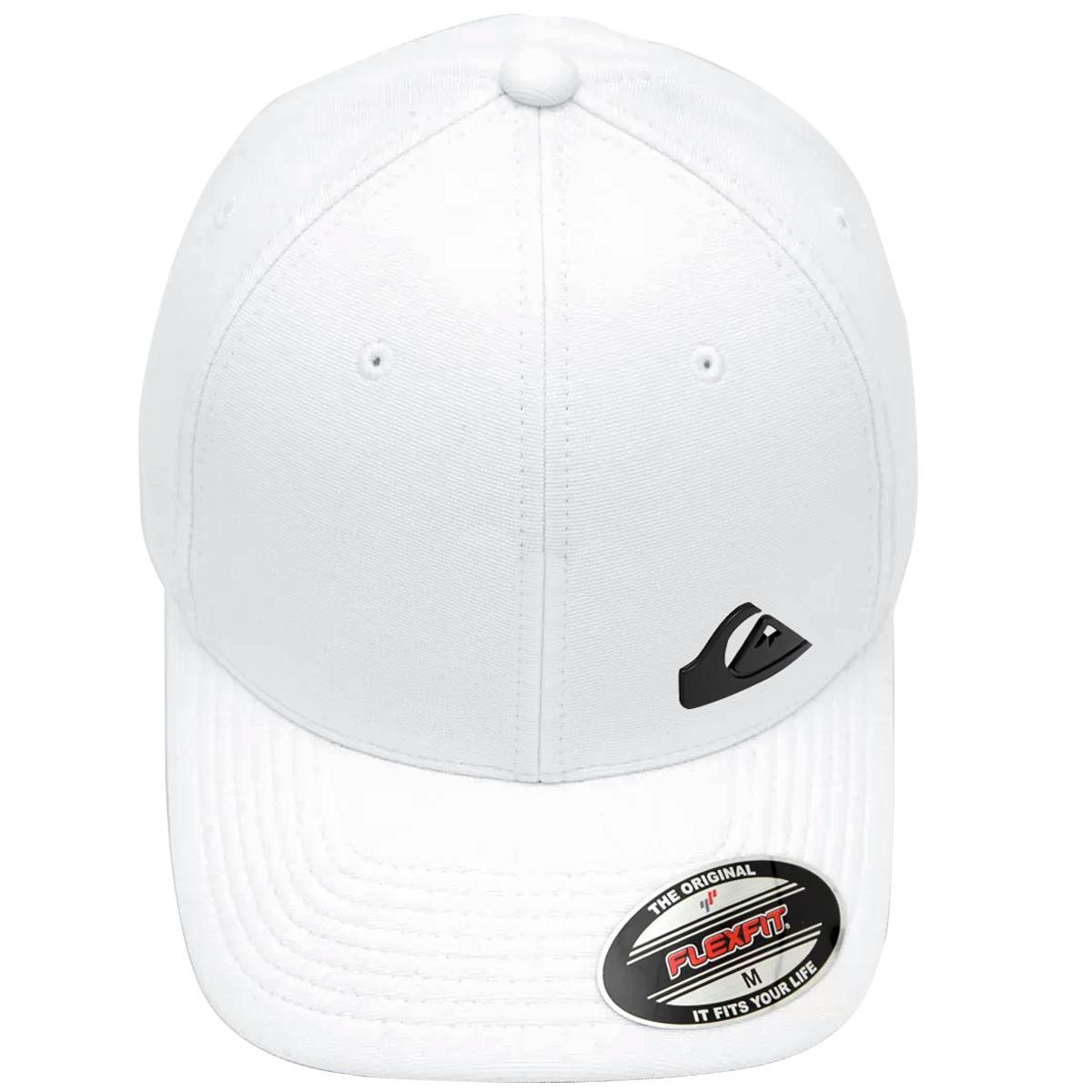 Miniatura Boné Quiksilver Plate Side Black Branco