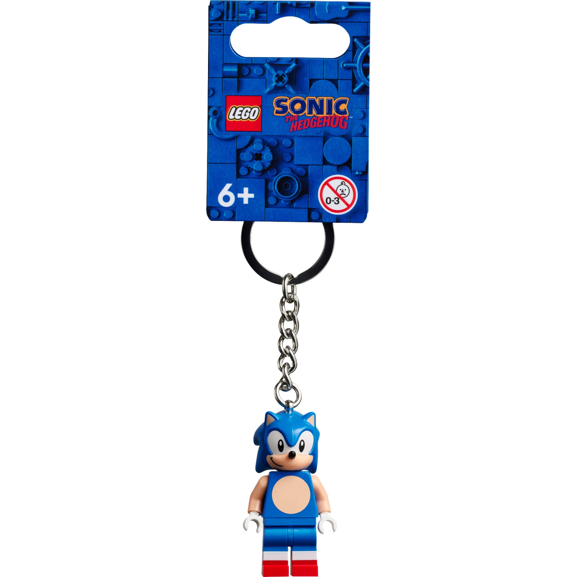 Miniatura LEGO® Sonic the Hedgehog™ - Chaveiro Sonic