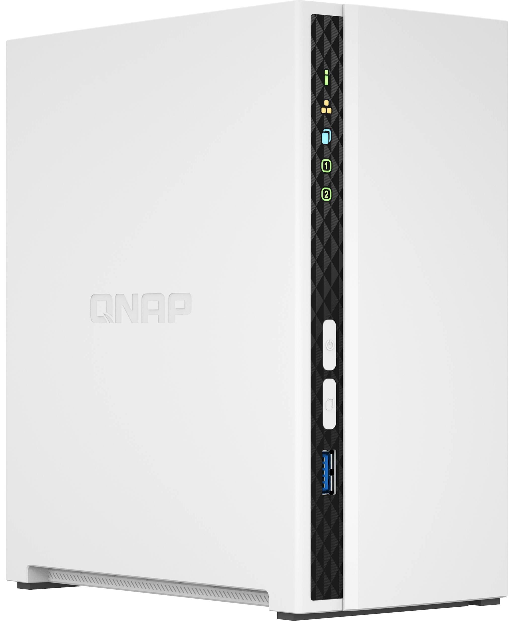 Miniatura Storage Qnap 2.0 Ghz 2Gb 64Bits 2 Baias - Ts-233-Us