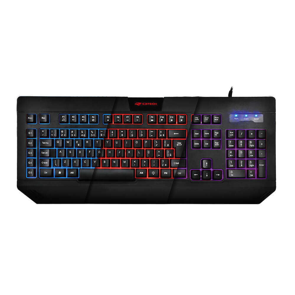 Miniatura Teclado Gamer KG-110BK C3 Tech