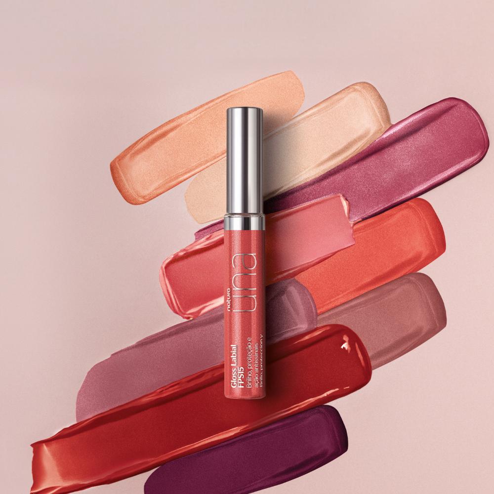 Miniatura Gloss Labial FPS 15 Una 8 ml Nude 2-C Intenso