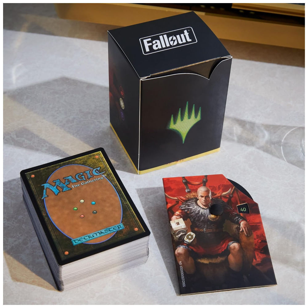 Miniatura Magic: The Gathering Fallout Pacote de Decks de Comandante - Inclui todos os 4 Decks Hail Caesar, Scrappy Survivors,...