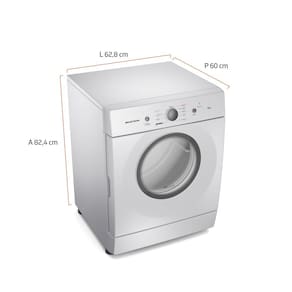 Secadora de Roupas Brastemp BSR10BB Branca com Ciclo Edredom, Desodorizante e Filtro de fiapos - 10kg 110V