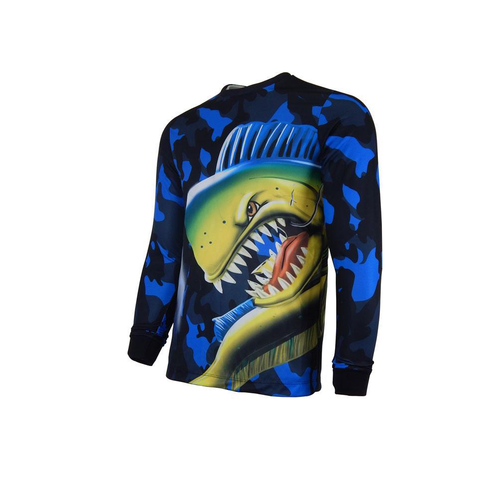 Miniatura Camisa Quisty Pesca Esportiva Dourado Do Mar Infantil 6