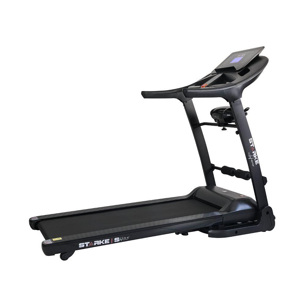 Miniatura Esteira Ergométrica Starke Home Sh 3.5 C/ Massageador E Inclinação Motor Dc 3hp Até 14km/h 220v
