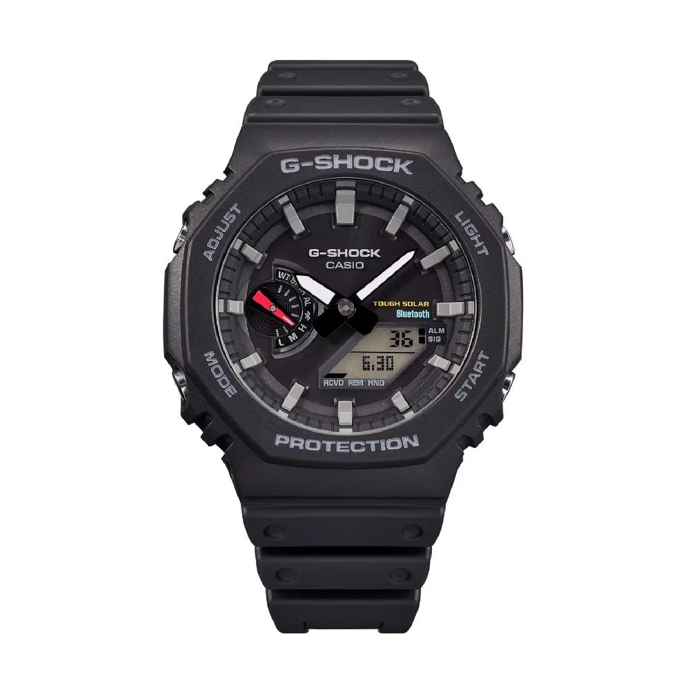 Relógio Casio G-Shock GA-B2100-1ADR Carbon Core Guard *Bluetooh e Tough Solar