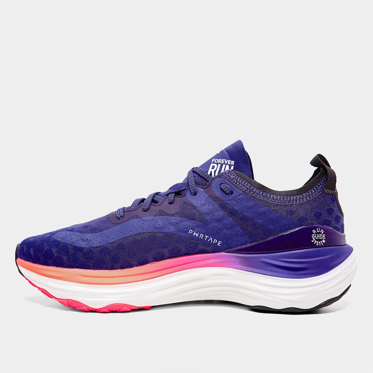 Miniatura Tênis Puma Forever Run Nitro Wns Feminino Azul Escuro - 34