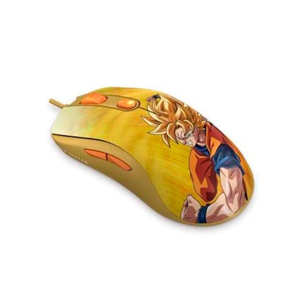 Miniatura Mouse Gamer Akko Dragon Ball Super Saiyajin Gold Ag325 Usb