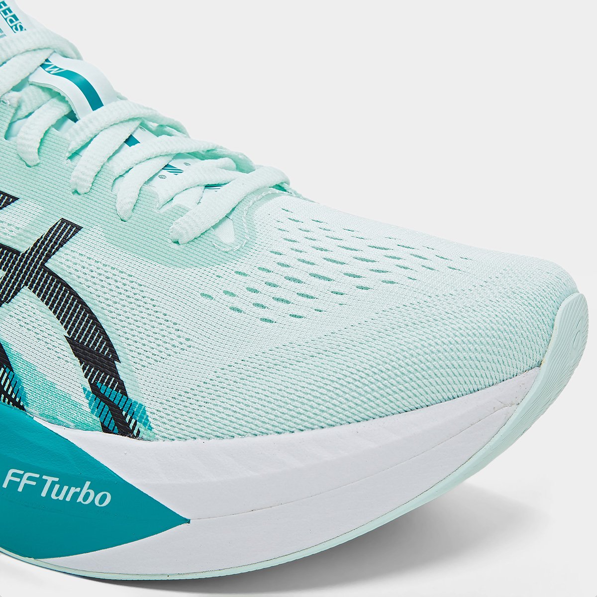 Tênis Asics Magic Speed 4 Masculino Azul Claro+Preto - 39
