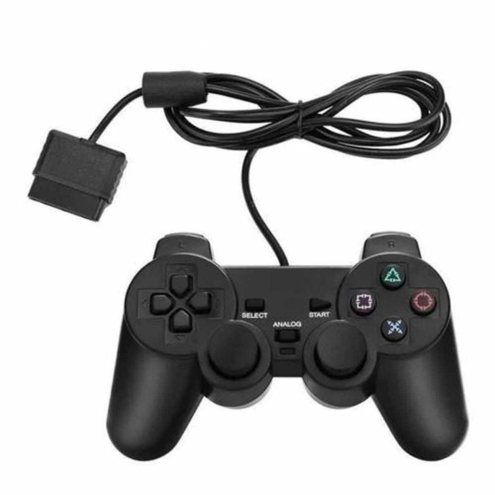 Miniatura Controle Para Playstation 2 PS2 Dualshock Fio Analógico